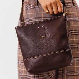 Portland leather festival crossbody purse